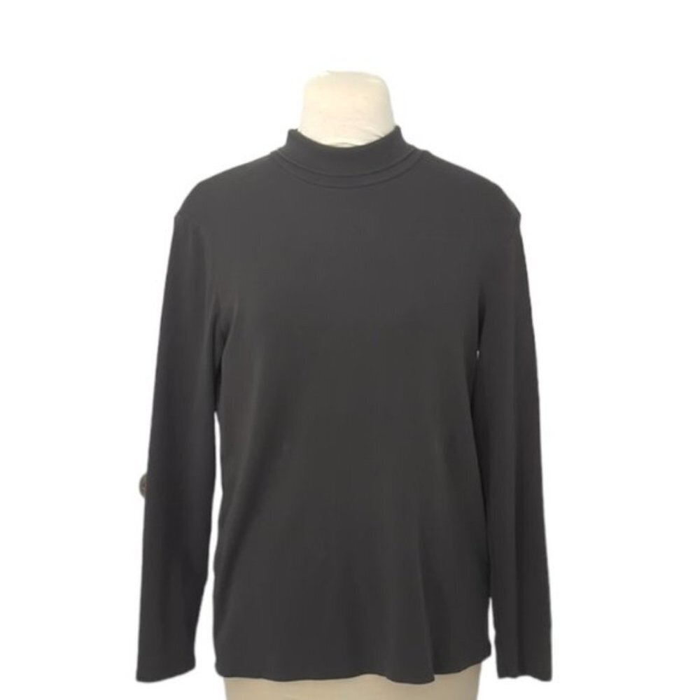 Uniqlo Stretch Cotton Turtleneck Shirt